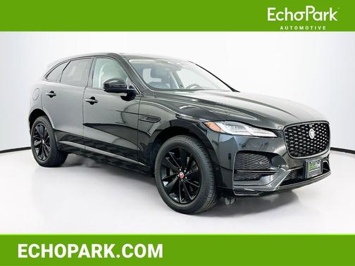 Santorini Black 2021 Jaguar F-PACE S P250 AWD Automatic