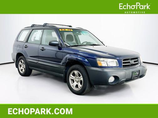 Regal Blue/Textured Gray 2005 Subaru Forester 2.5 X