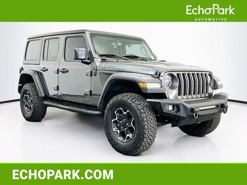 Granite Crystal Metallic Clearcoat 2023 Jeep Wrangler 4xe Rubicon
