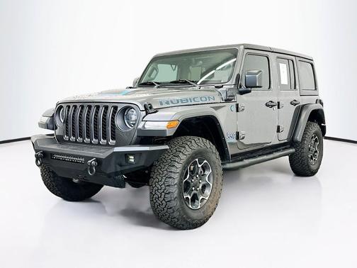 Granite Crystal Metallic Clearcoat 2023 Jeep Wrangler 4xe Rubicon