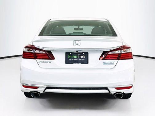 White Orchid Pearl 2017 Honda Accord Sport SE