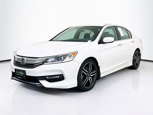 White Orchid Pearl 2017 Honda Accord Sport SE