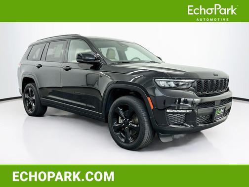 Diamond Black Crystal Pearlcoat 2023 Jeep Grand Cherokee L Limited