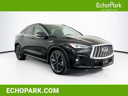 Black Obsidian 2023 INFINITI QX55 LUXE
