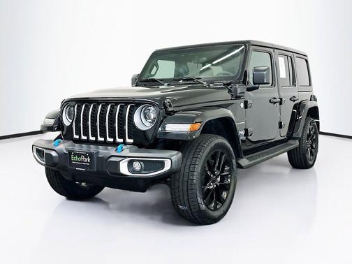 Black Clearcoat 2023 Jeep Wrangler 4xe Sahara