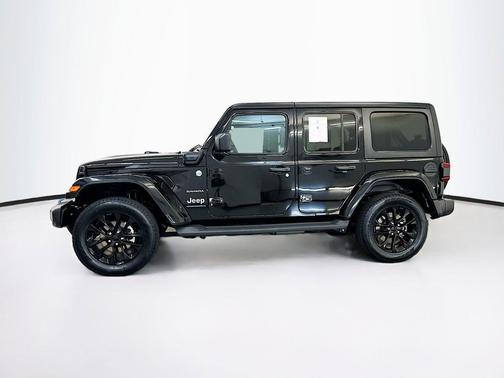Black Clearcoat 2023 Jeep Wrangler 4xe Sahara