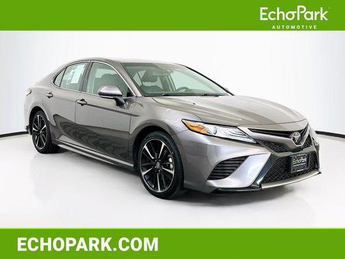 Predawn Gray Mica 2019 Toyota Camry XSE