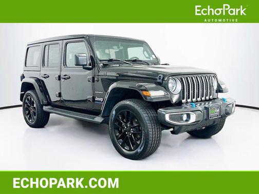 Black Clearcoat 2023 Jeep Wrangler 4xe Sahara