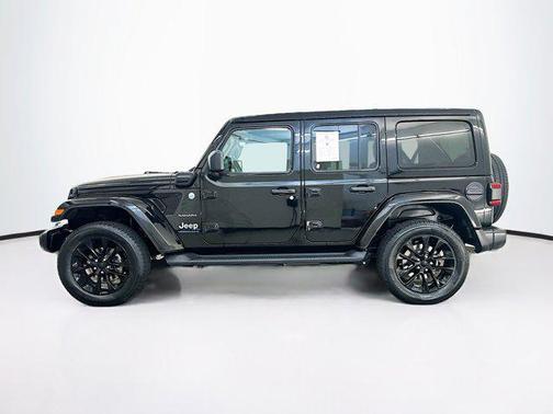 Black Clearcoat 2023 Jeep Wrangler 4xe Sahara