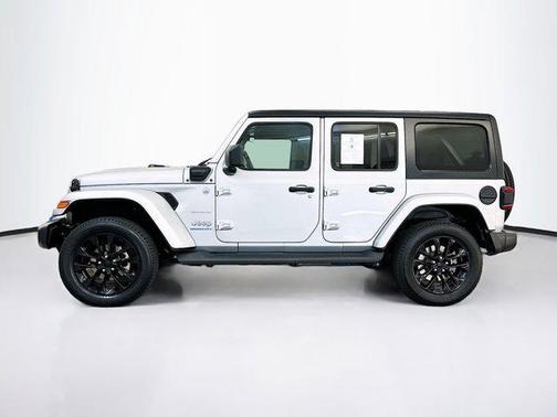 Silver Zynith Clearcoat 2023 Jeep Wrangler 4xe Sahara