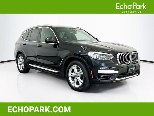Black Sapphire Metallic 2021 BMW X3 PHEV xDrive30e