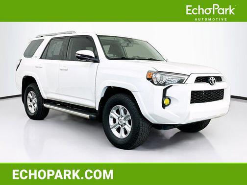 Super White 2017 Toyota 4Runner SR5 Premium