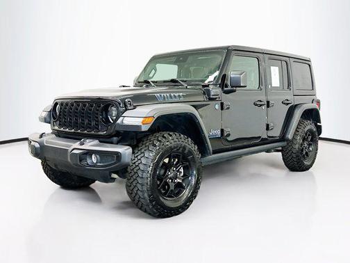 Black Clearcoat 2025 Jeep Wrangler 4xe Willys