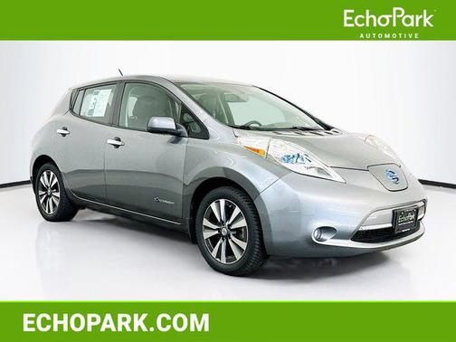 Gun Metallic 2015 Nissan Leaf SL