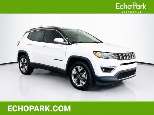 White Clearcoat 2018 Jeep Compass Limited