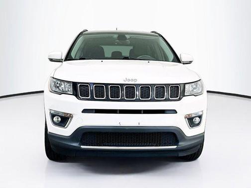 White Clearcoat 2018 Jeep Compass Limited
