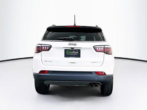 White Clearcoat 2018 Jeep Compass Limited