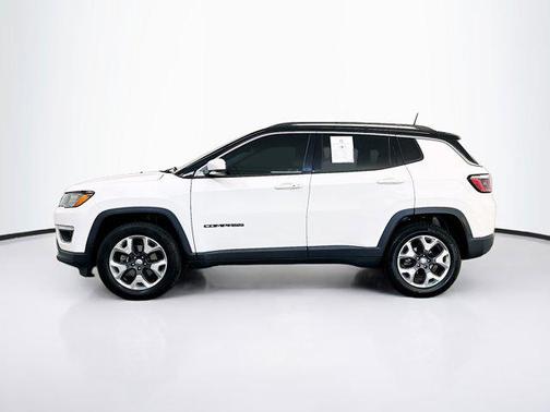 White Clearcoat 2018 Jeep Compass Limited