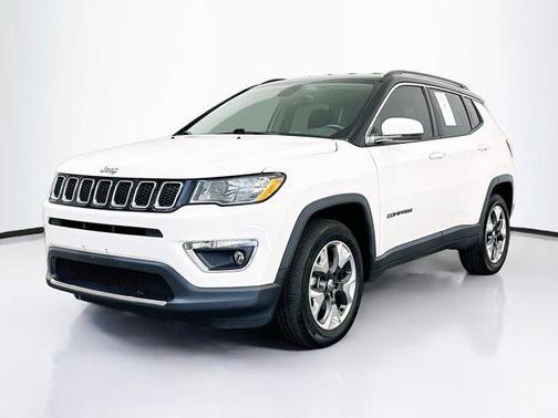 White Clearcoat 2018 Jeep Compass Limited