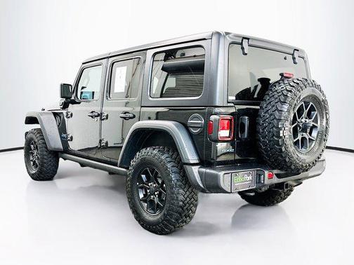 Black Clearcoat 2025 Jeep Wrangler 4xe Willys