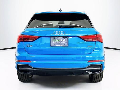 Turbo Blue 2020 Audi Q3 45 S line Premium Plus