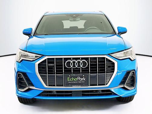 Turbo Blue 2020 Audi Q3 45 S line Premium Plus