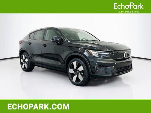 Onyx Black Metallic 2023 Volvo C40 Recharge Pure Electric Twin Ultimate