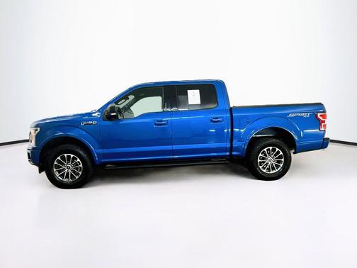 Velocity Blue Metallic 2020 Ford F-150 XLT