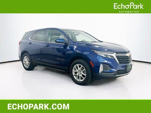 Blue Glow Metallic 2022 Chevrolet Equinox 1LT