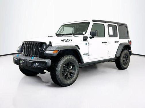 Bright White Clearcoat 2023 Jeep Wrangler 4xe Base