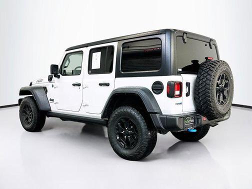 Bright White Clearcoat 2023 Jeep Wrangler 4xe Base