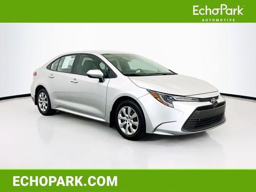 Classic Silver Metallic 2025 Toyota Corolla LE