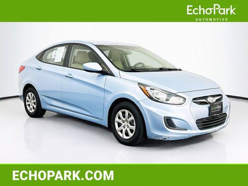 Clearwater Blue Metallic 2014 Hyundai Accent GLS