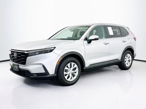 Solar Silver Metallic 2025 Honda CR-V LX AWD