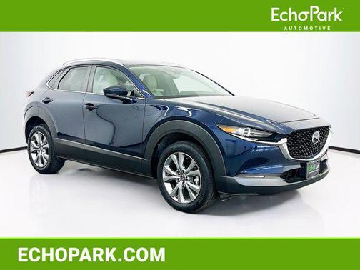 Deep Crystal Blue Mica 2022 Mazda CX-30 2.5 S Preferred Package
