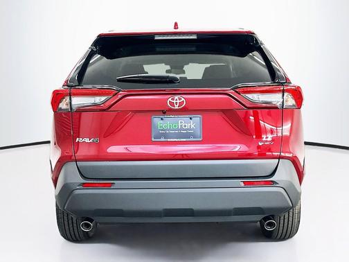 Ruby Flare Pearl 2025 Toyota RAV4 Hybrid LE