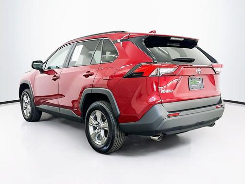 Ruby Flare Pearl 2025 Toyota RAV4 Hybrid LE