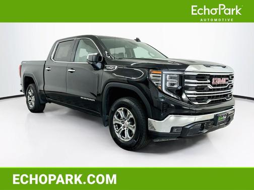 Onyx Black 2025 GMC Sierra 1500 SLT