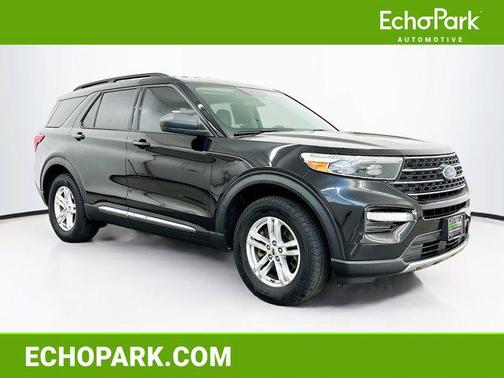 Agate Black Metallic 2020 Ford Explorer XLT