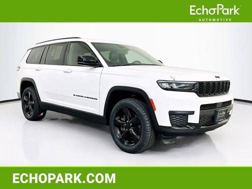 Bright White Clearcoat 2022 Jeep Grand Cherokee L Altitude
