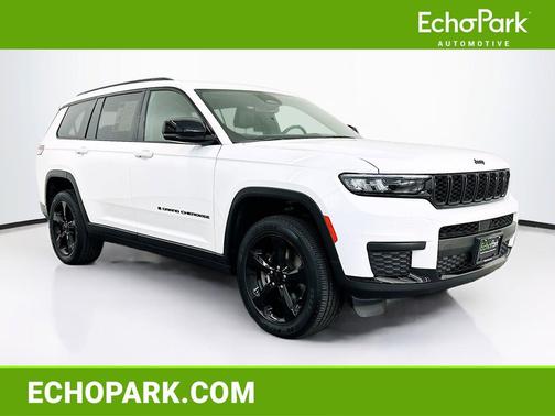 Bright White Clearcoat 2023 Jeep Grand Cherokee L Altitude