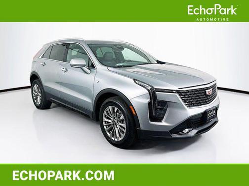 Argent Silver Metallic 2024 Cadillac XT4 Premium Luxury