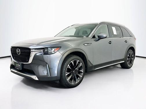 Machine Gray Metallic 2024 Mazda CX-90 PHEV Premium Plus