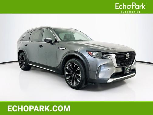 Machine Gray Metallic 2024 Mazda CX-90 PHEV Premium Plus