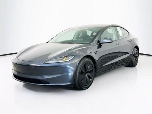 Solid Black 2024 Tesla Model 3 Long Range