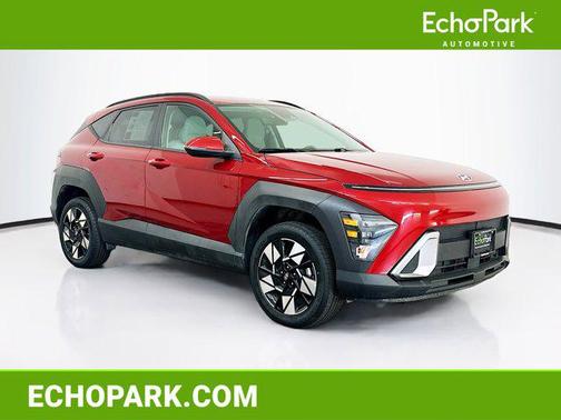 Ultimate Red Metallic 2025 Hyundai KONA SEL