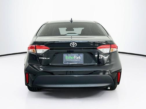 Midnight Black Metallic 2025 Toyota Corolla LE