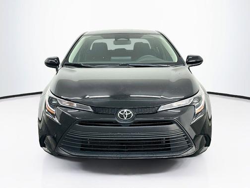 Midnight Black Metallic 2025 Toyota Corolla LE