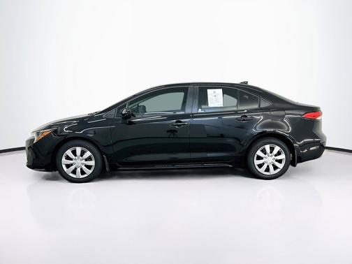 Midnight Black Metallic 2025 Toyota Corolla LE