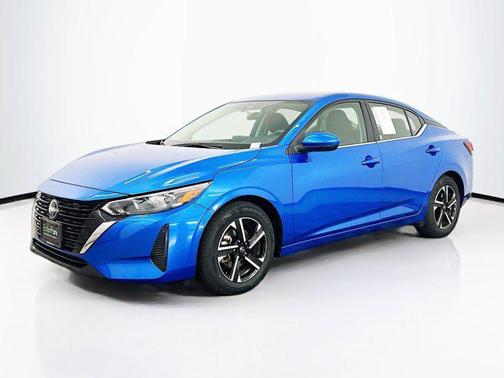 Electric Blue Metallic 2024 Nissan Sentra SV